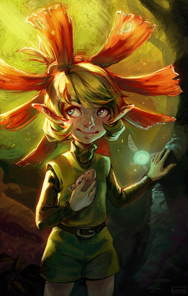 Saria from The Legend of Zelda