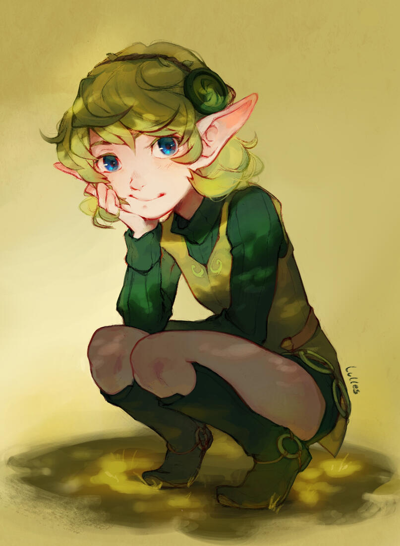 Redesign of Saria from The Legend of Zelda